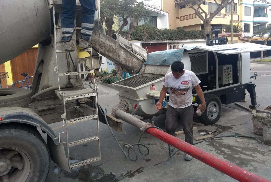 HBT50 Trailer Concrete Pump 03
