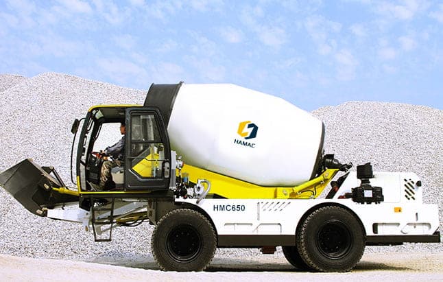 HMC650 Self-loading Concrete Mixer 02