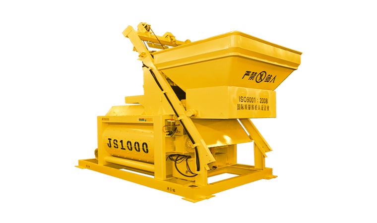 JS2000 Twin Shaft Concrete Mixer – 100 m³/h Plant in Vietnam