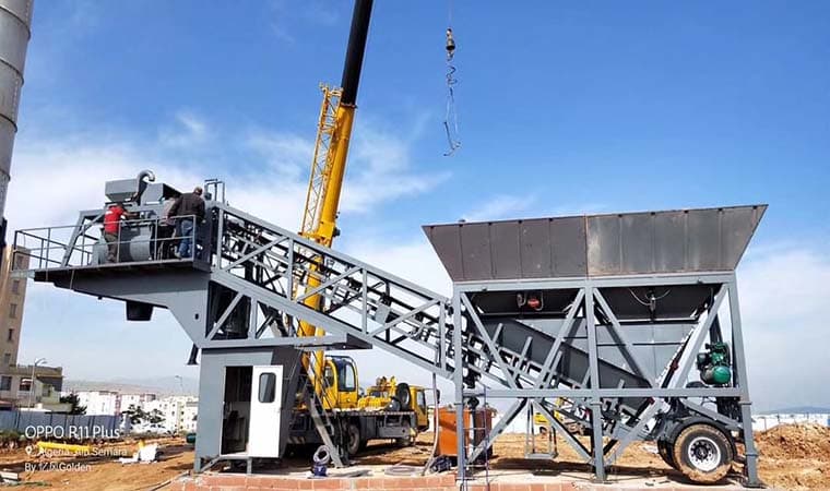 How to Operate a Mobile Concrete Batching Plant?