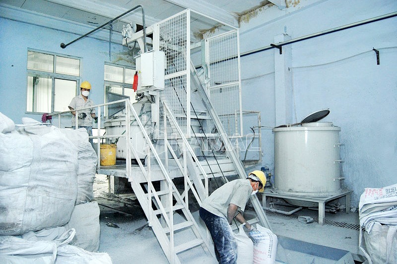 Planetary Concrete Mixer Manufacturing 02