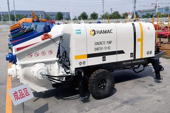 trailer-mounted concrete pump 03